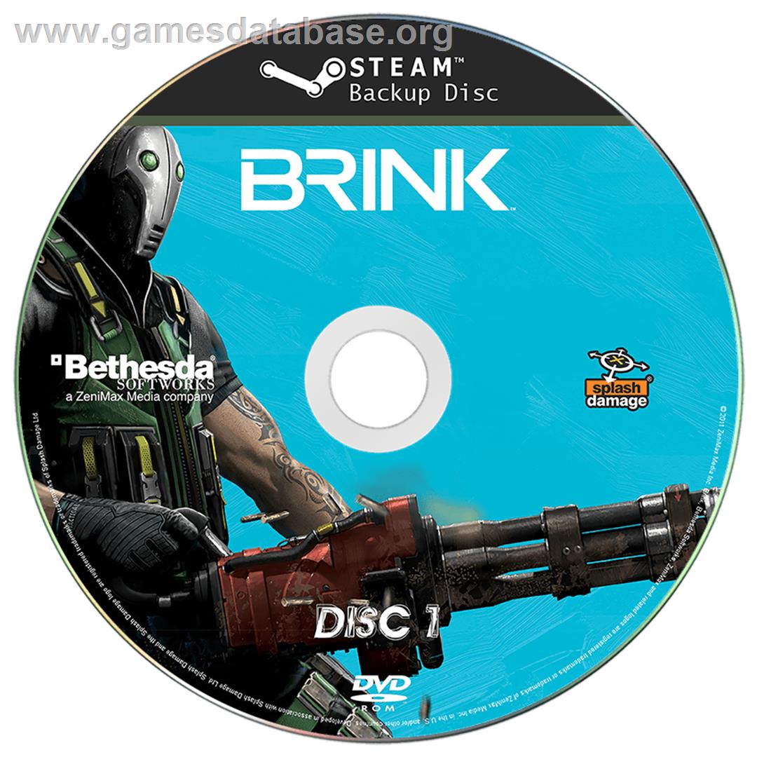 Brink - Microsoft Windows - Artwork - Cartridge