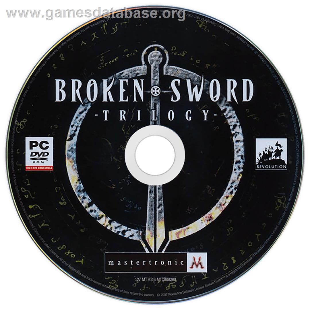 Broken Sword Trilogy - Microsoft Windows - Artwork - Cartridge