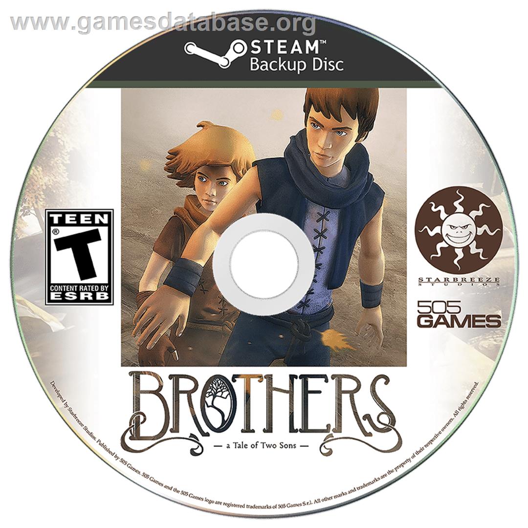 Brothers - A Tale of Two Sons - Microsoft Windows - Artwork - Cartridge