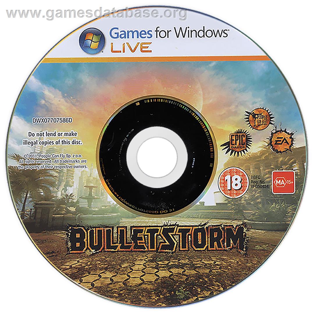 Bulletstorm - Microsoft Windows - Artwork - Cartridge