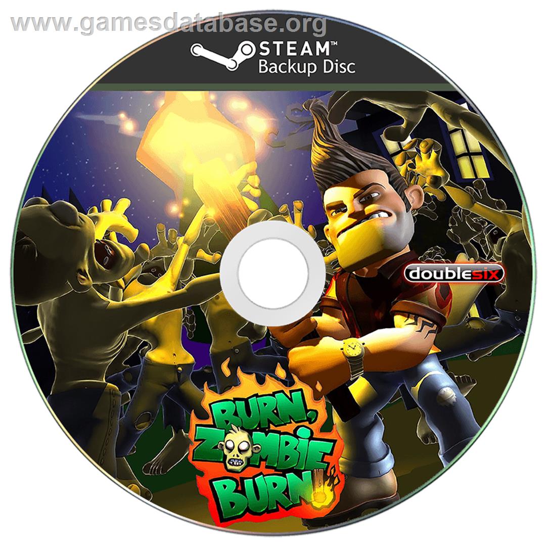 Burn Zombie Burn! - Microsoft Windows - Artwork - Cartridge