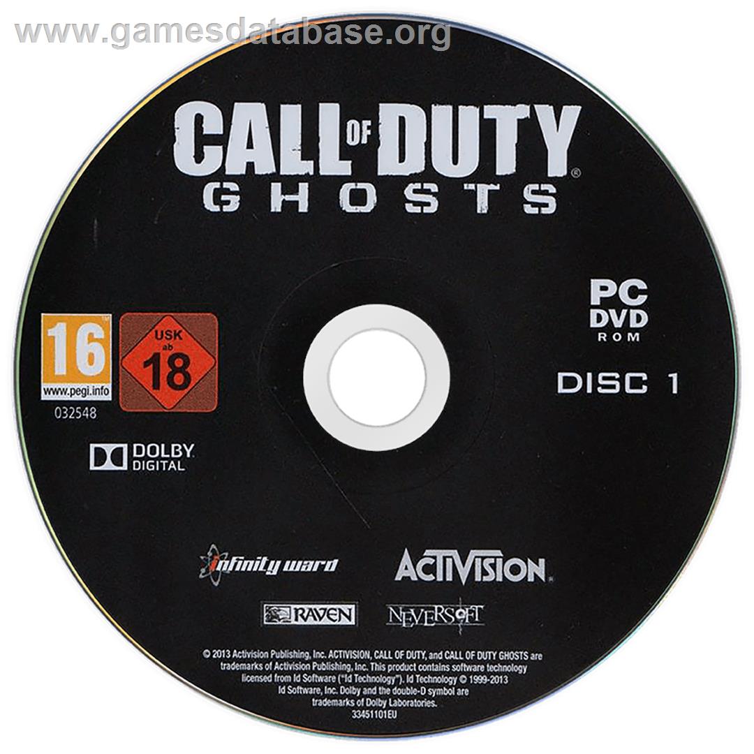 Call of Duty - Ghosts (Hardened Edition) - Microsoft Windows - Artwork - Cartridge