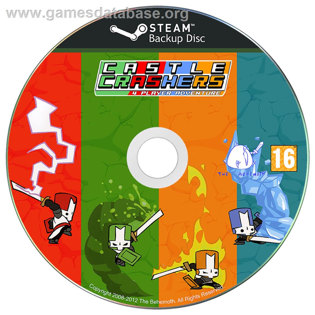 Castle Crashers - Microsoft Windows - Artwork - Cartridge