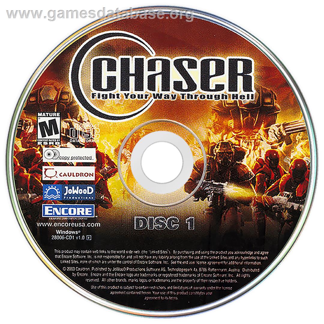 Chaser - Microsoft Windows - Artwork - Cartridge