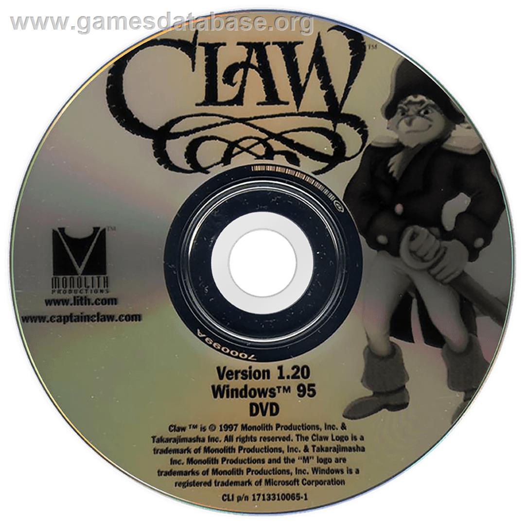 Claw - Microsoft Windows - Artwork - Cartridge