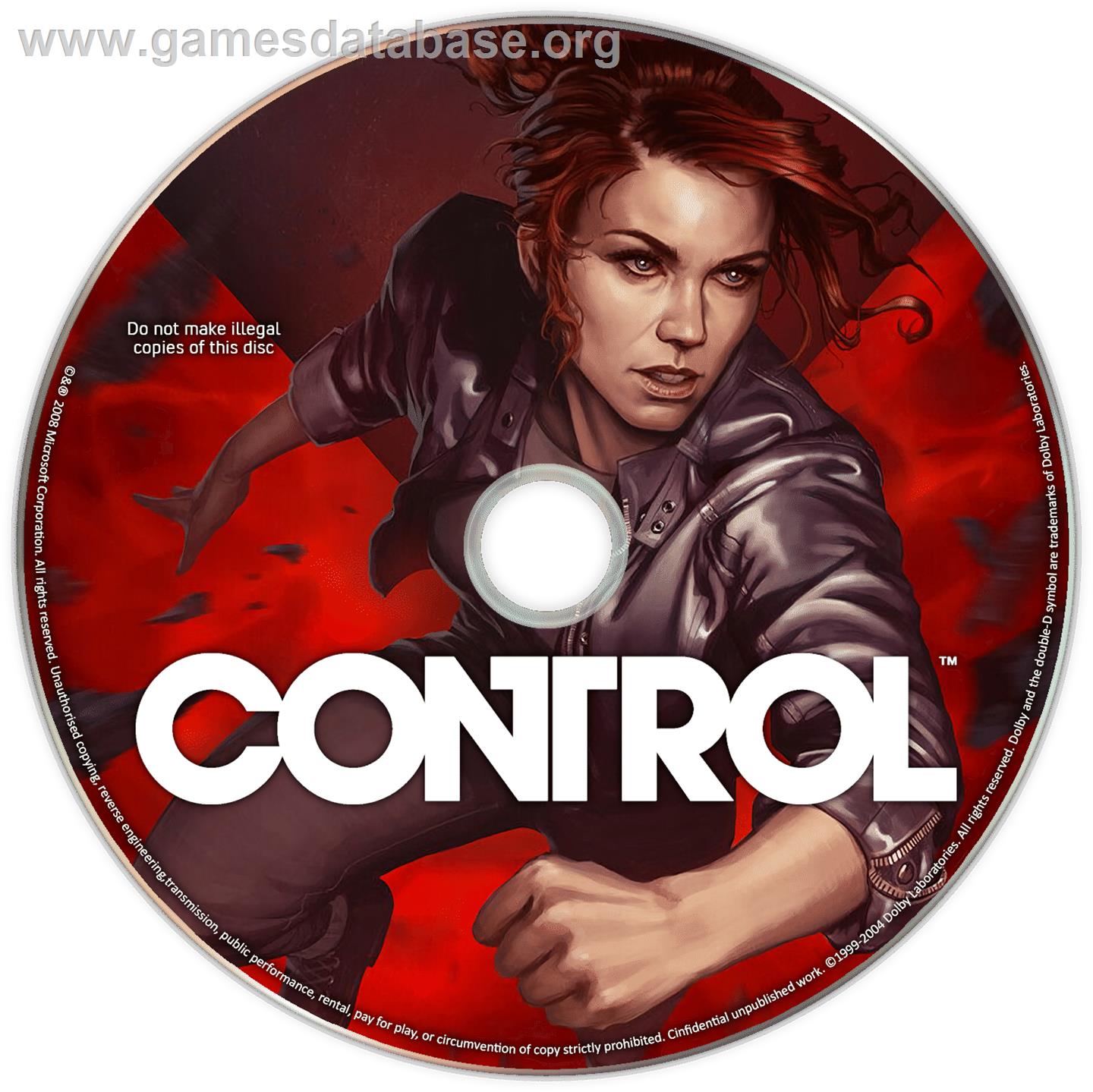 Control - Microsoft Windows - Artwork - Cartridge