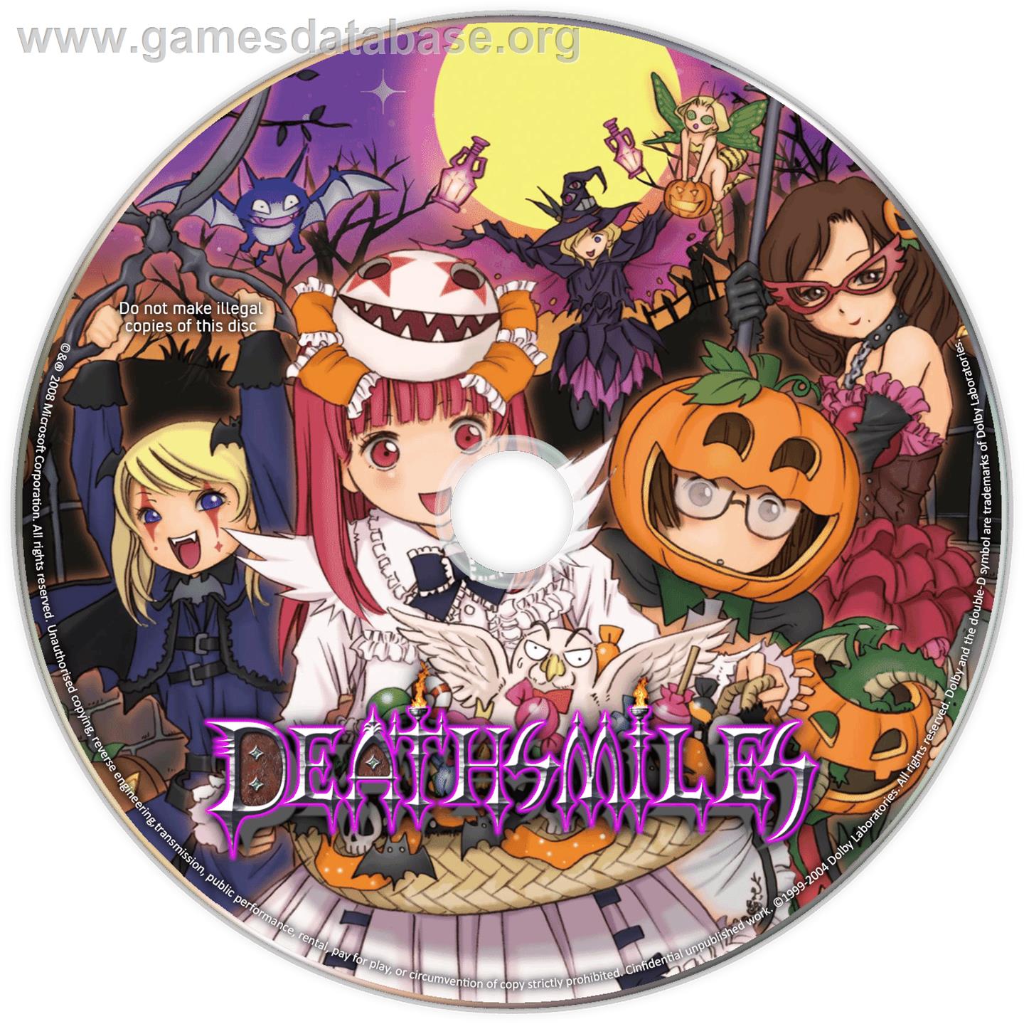 Deathsmiles - Microsoft Windows - Artwork - Cartridge