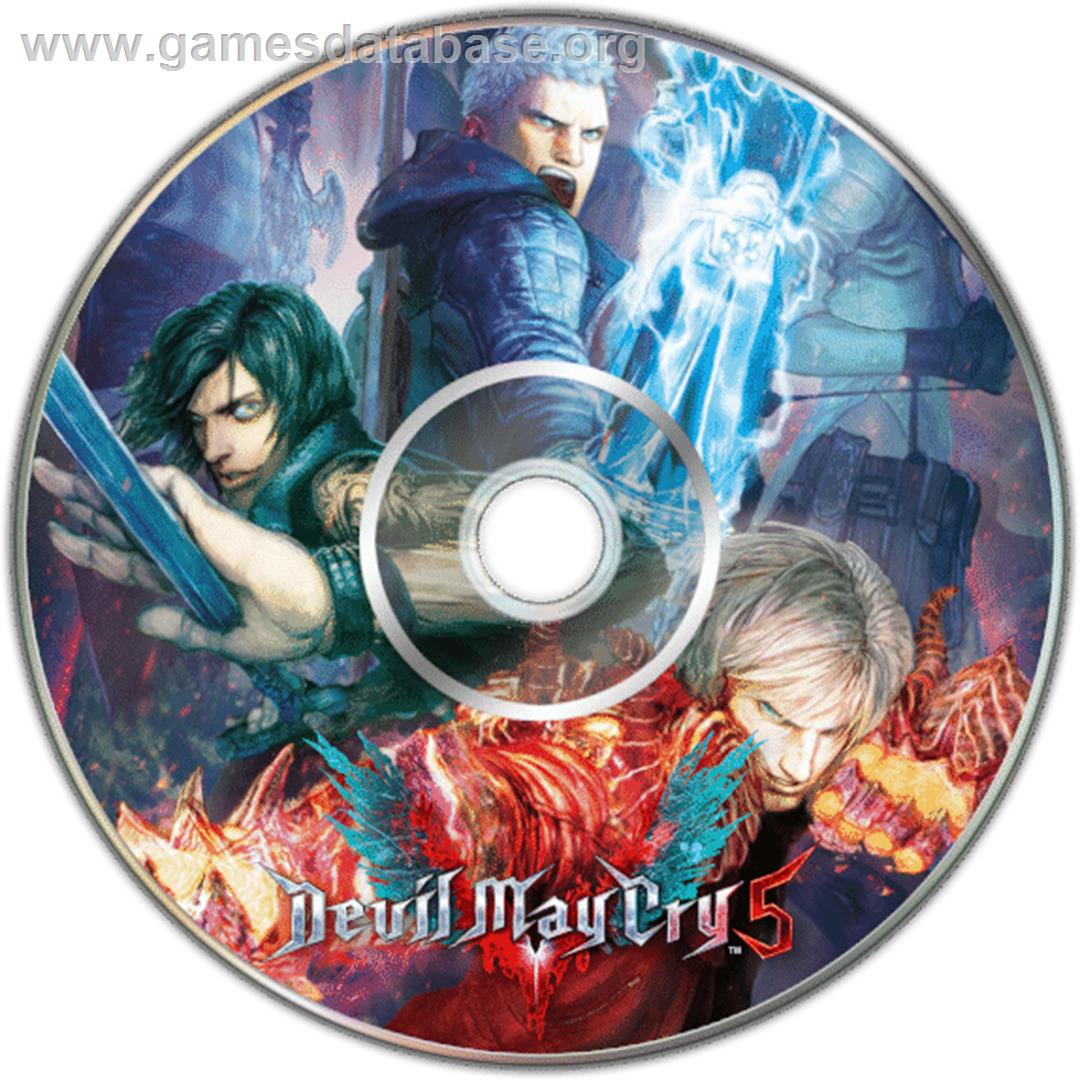 Devil May Cry 5 - Microsoft Windows - Artwork - Cartridge