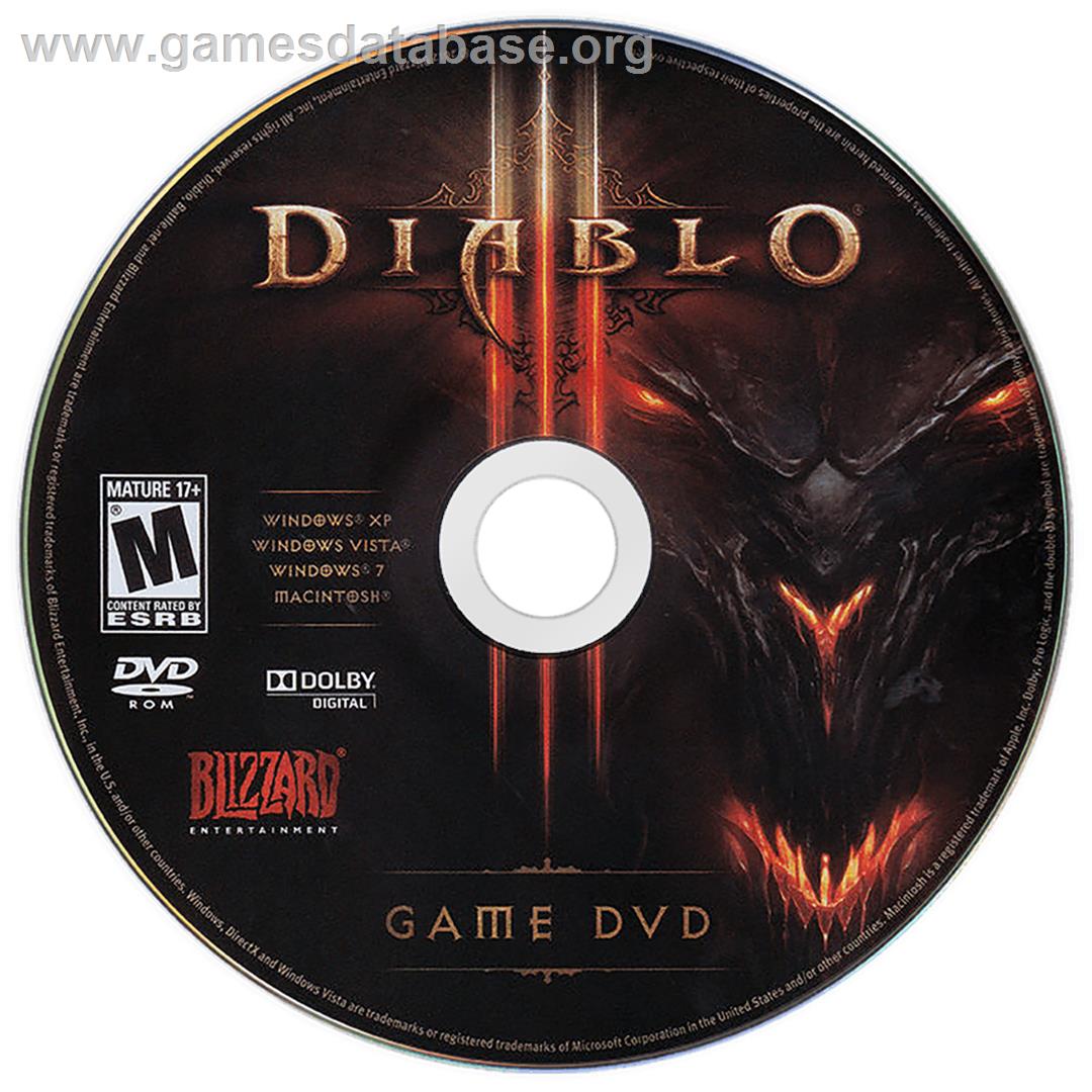 Diablo 3 - Microsoft Windows - Artwork - Cartridge