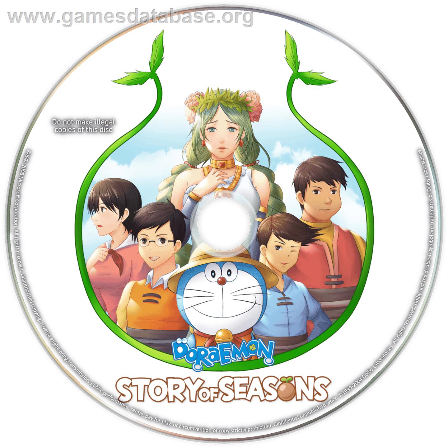 Doraemon - Story of Seasons - Microsoft Windows - Artwork - Cartridge