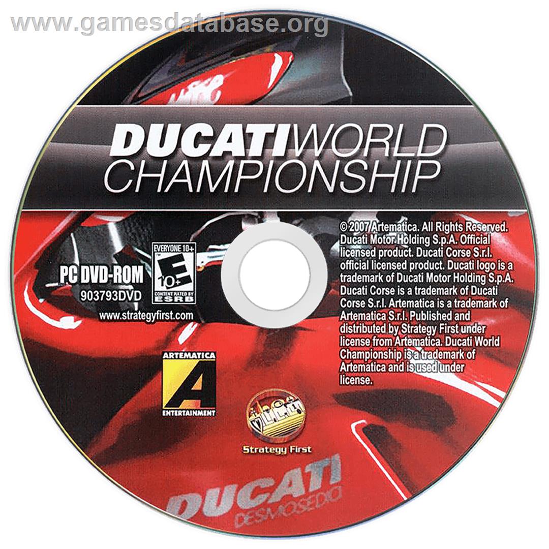 Ducati World Championship - Microsoft Windows - Artwork - Cartridge