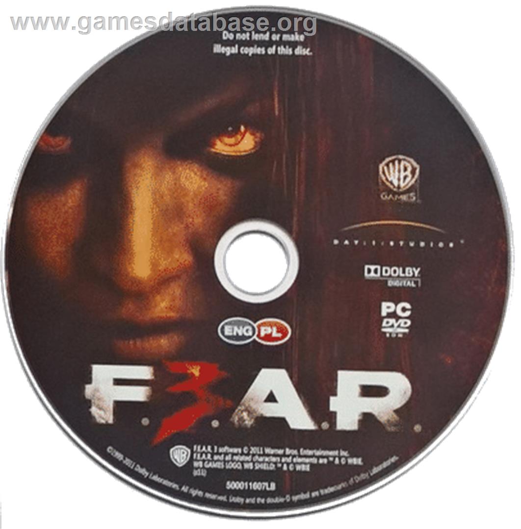 F.3.A.R. - Microsoft Windows - Artwork - Cartridge