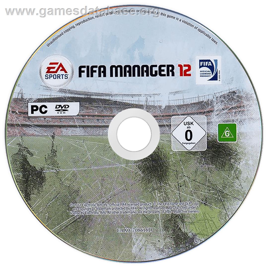 FIFA Manager 12 - Microsoft Windows - Artwork - Cartridge