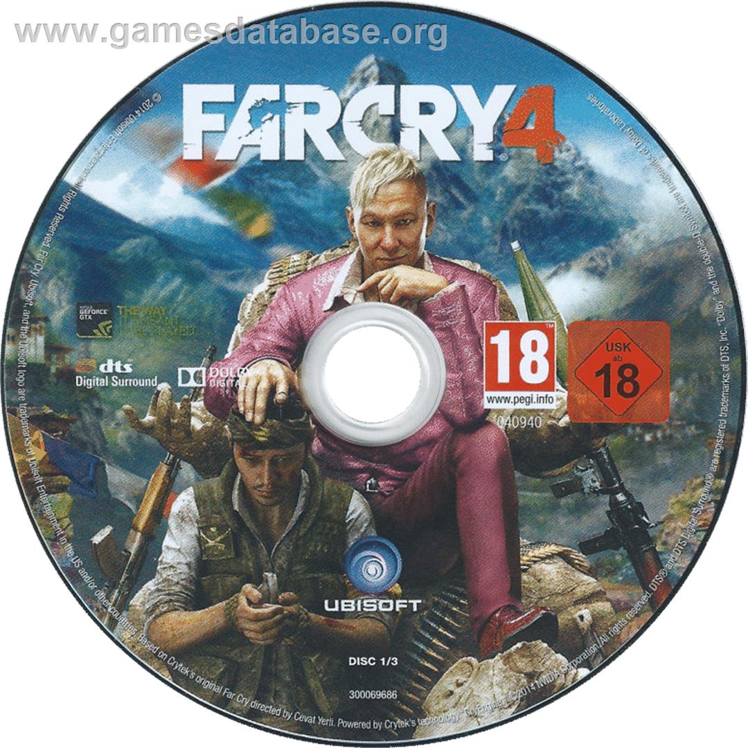 Far Cry 4 - Microsoft Windows - Artwork - Cartridge