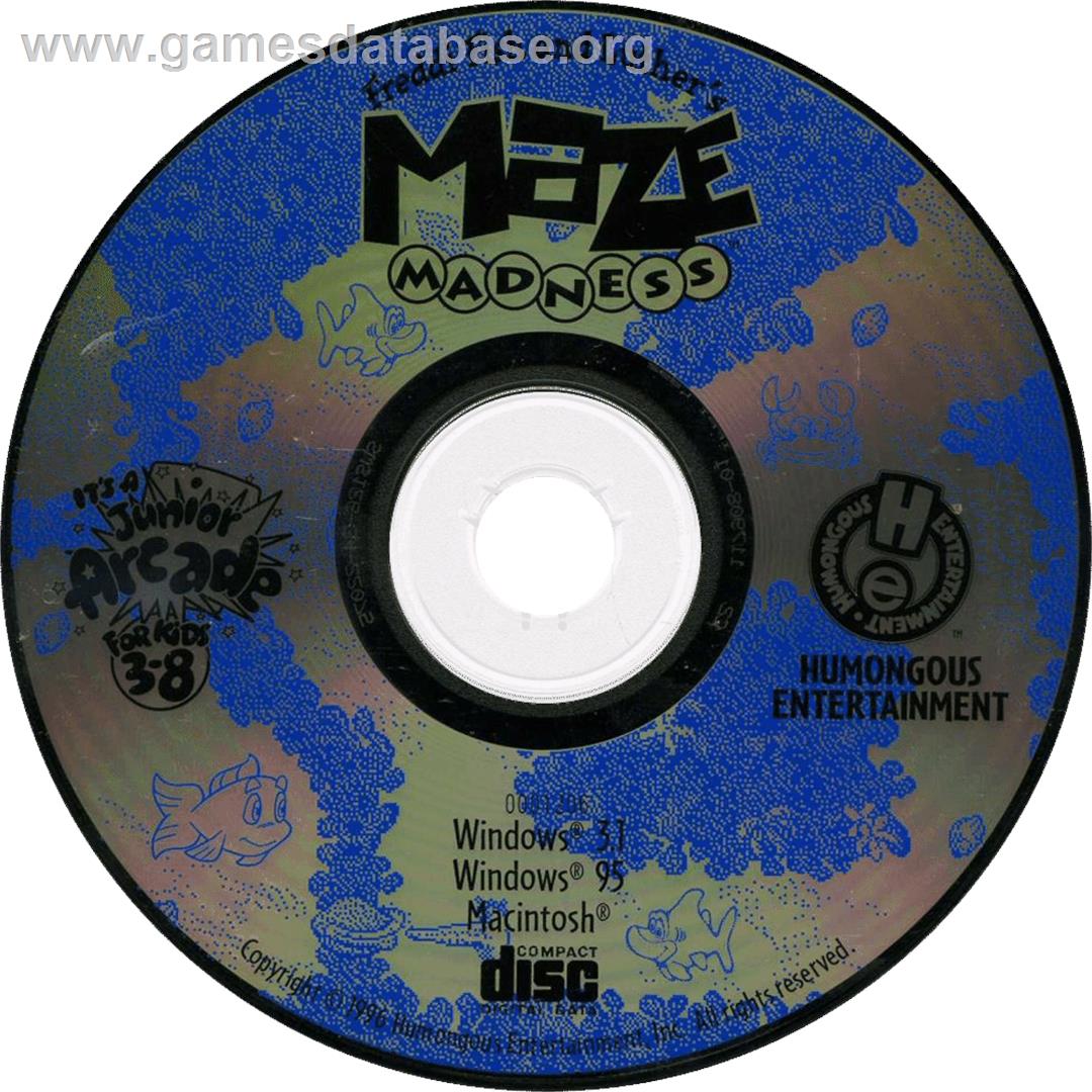 Freddi Fish and Luther's Maze Madness - Microsoft Windows - Artwork - Cartridge