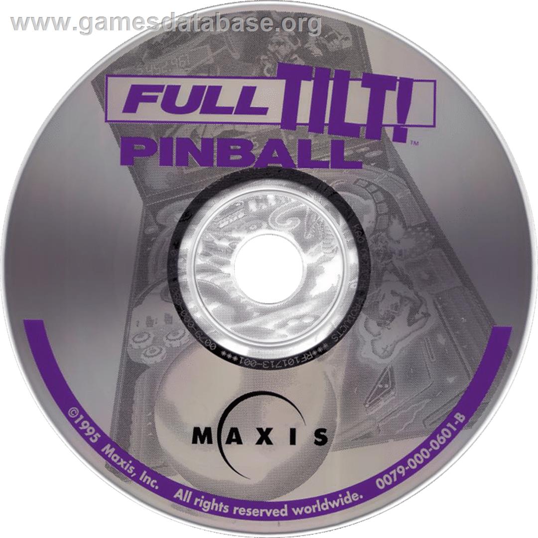 Full Tilt! Pinball - Microsoft Windows - Artwork - Cartridge