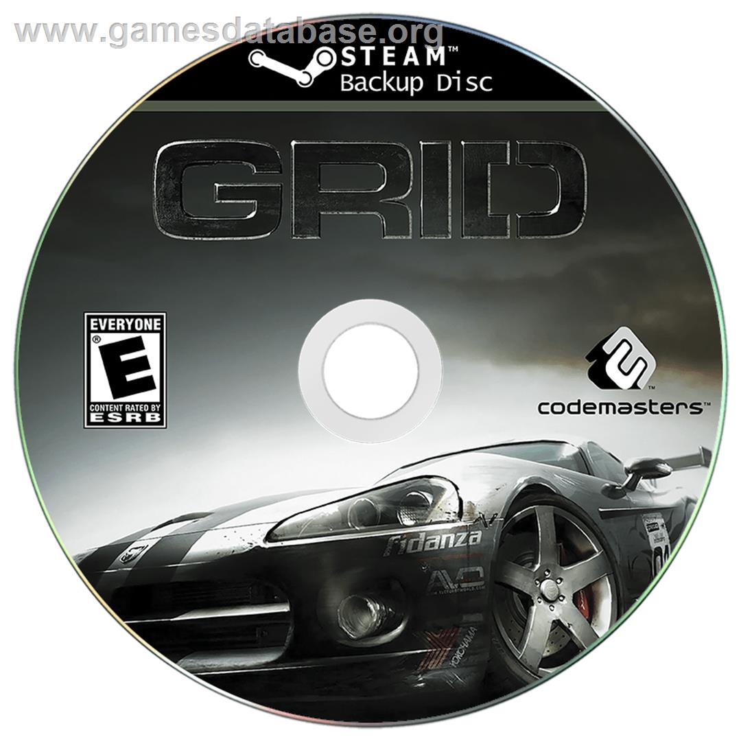 GRID (2019) - Microsoft Windows - Artwork - Cartridge