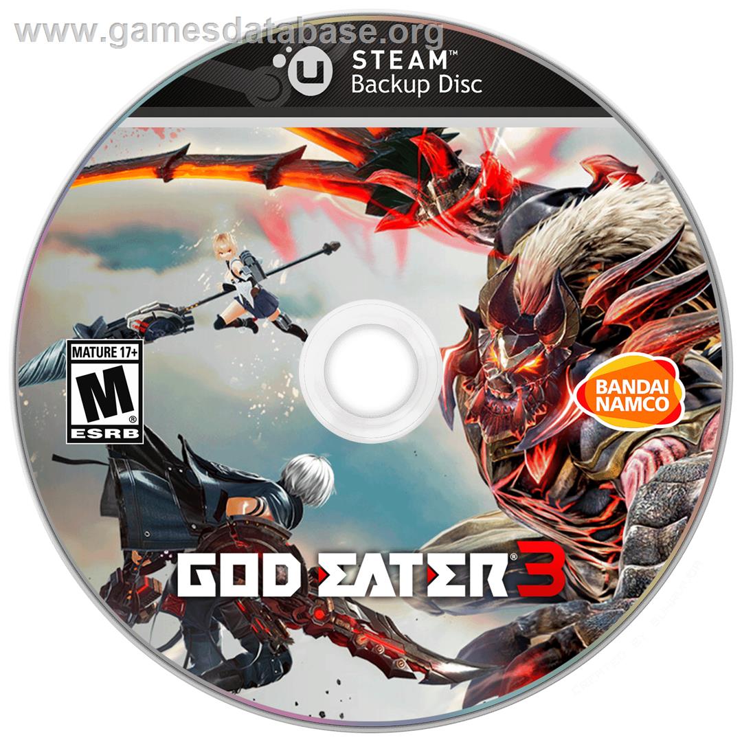God Eater 3 - Microsoft Windows - Artwork - Cartridge