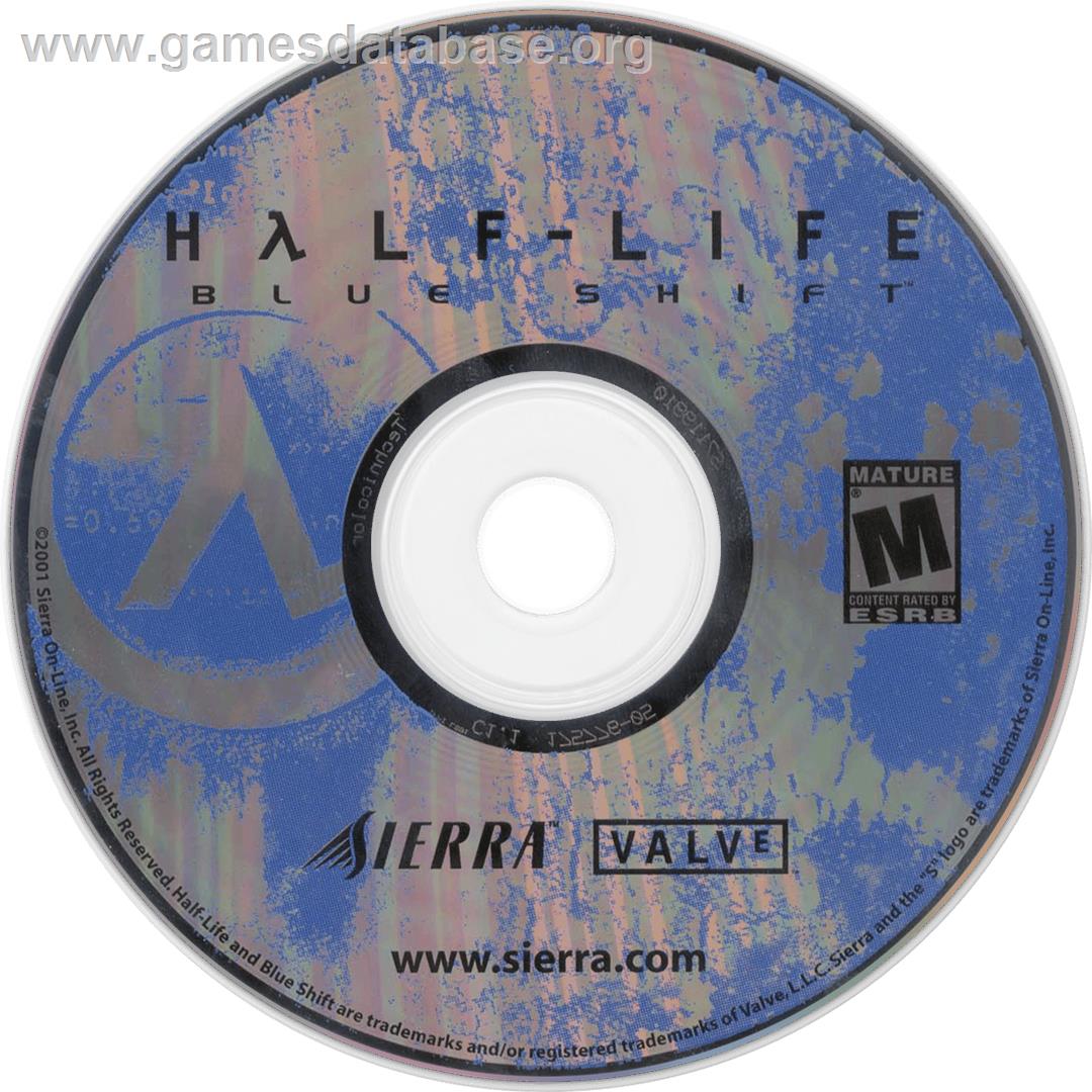 Half-Life - Blue Shift - Microsoft Windows - Artwork - Cartridge