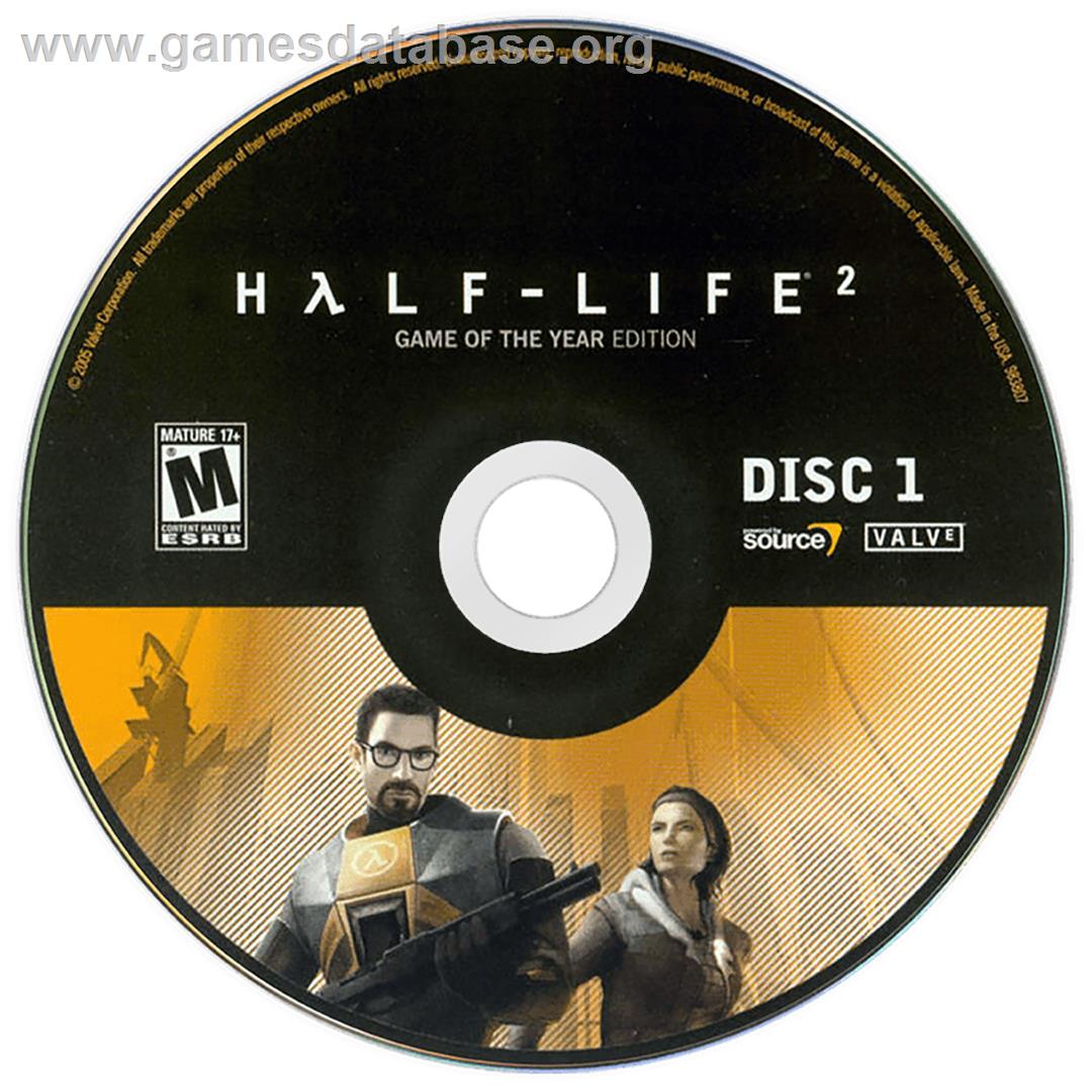 Half-Life 2 - Game of the Year Edition - Microsoft Windows - Artwork - Cartridge