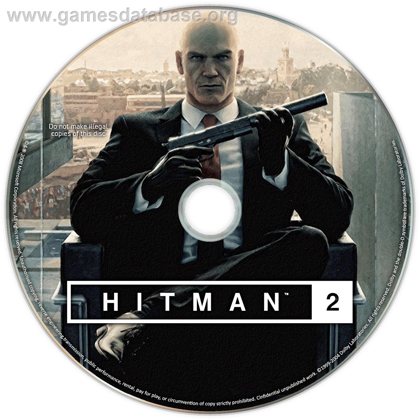 Hitman 2 - Microsoft Windows - Artwork - Cartridge