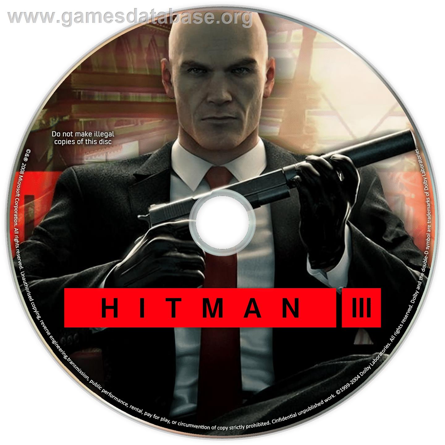 Hitman 3 - Microsoft Windows - Artwork - Cartridge