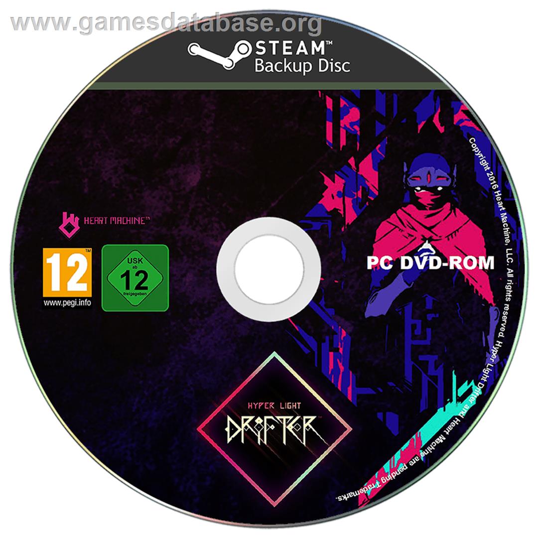 Hyper Light Drifter - Microsoft Windows - Artwork - Cartridge