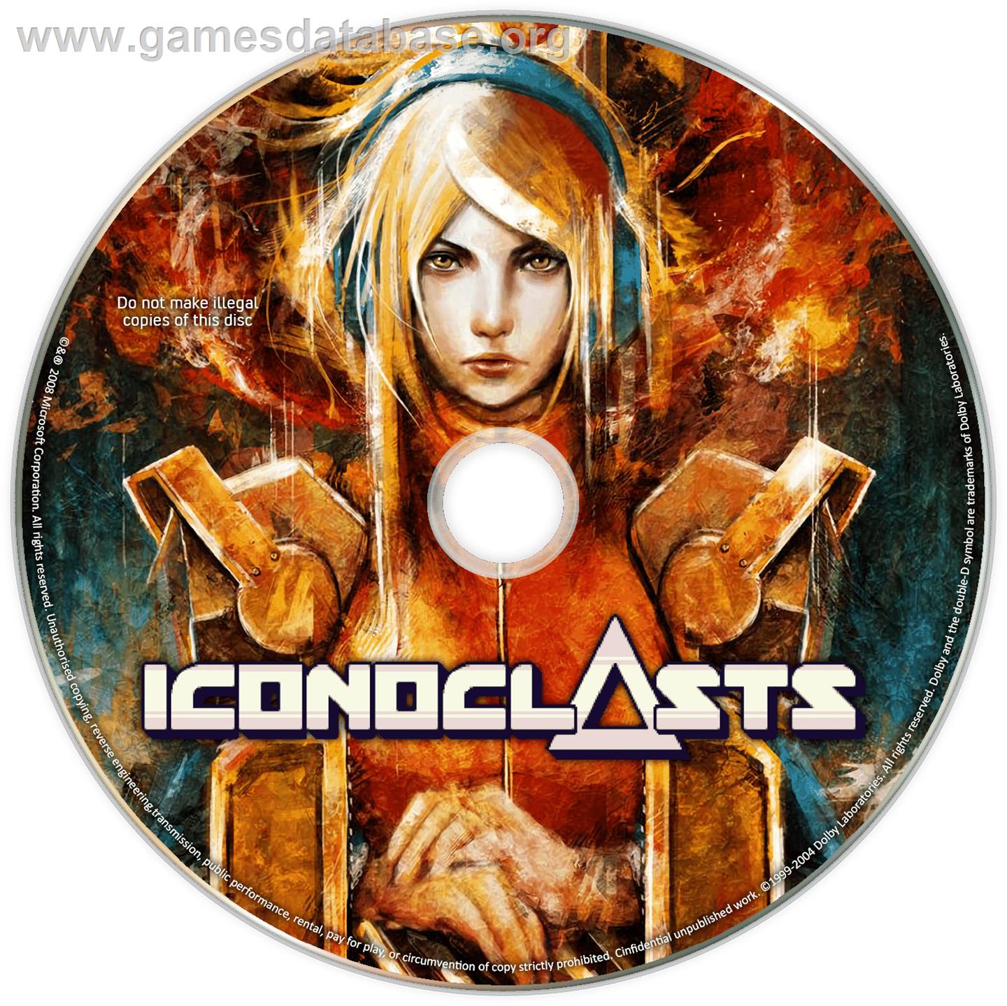 Iconoclasts - Microsoft Windows - Artwork - Cartridge