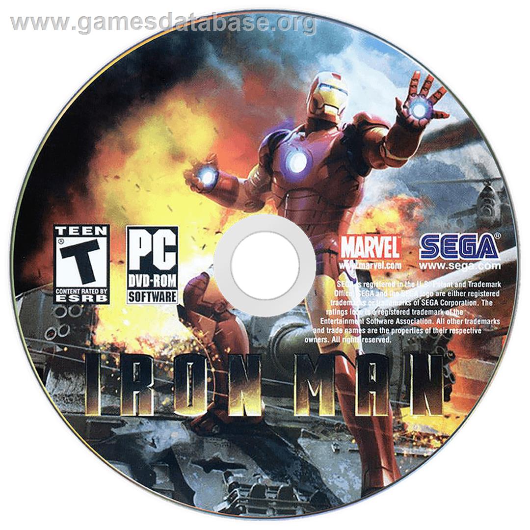 Iron Man - Microsoft Windows - Artwork - Cartridge