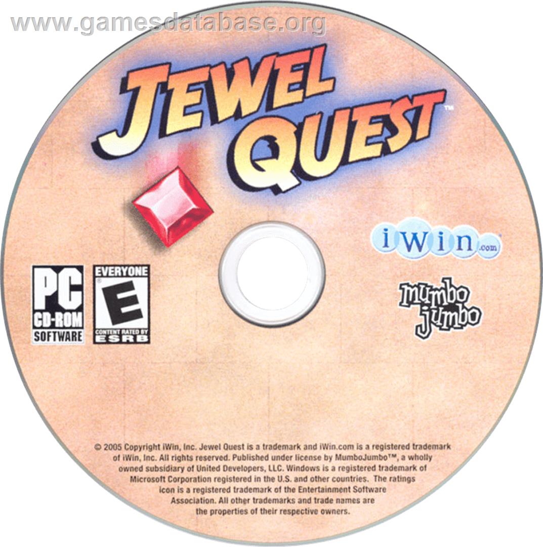 Jewel Quest - Microsoft Windows - Artwork - Cartridge
