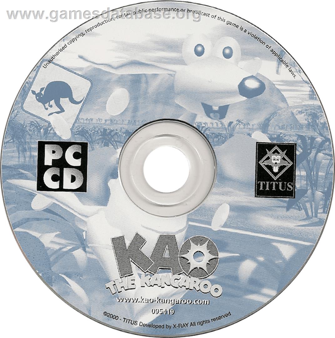 Kao the Kangaroo - Microsoft Windows - Artwork - Cartridge