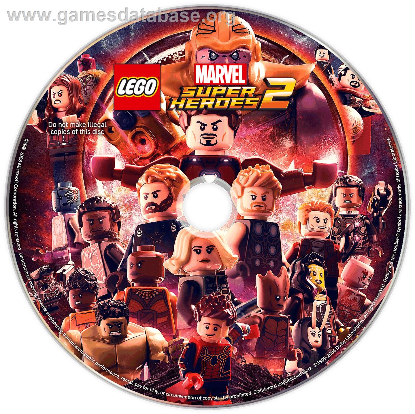 LEGO Marvel Super Heroes 2 (Deluxe Edition) - Microsoft Windows - Artwork - Cartridge