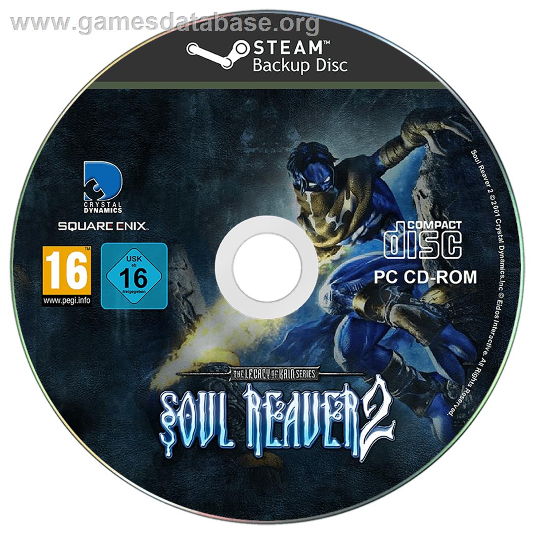 Legacy of Kain - Soul Reaver 2 - Microsoft Windows - Artwork - Cartridge