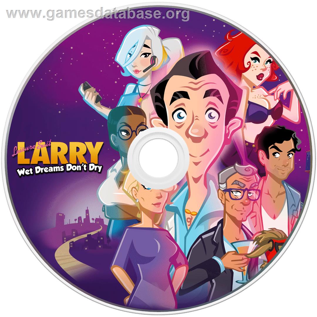 Leisure Suit Larry - Wet Dreams Don't Dry - Microsoft Windows - Artwork - Cartridge