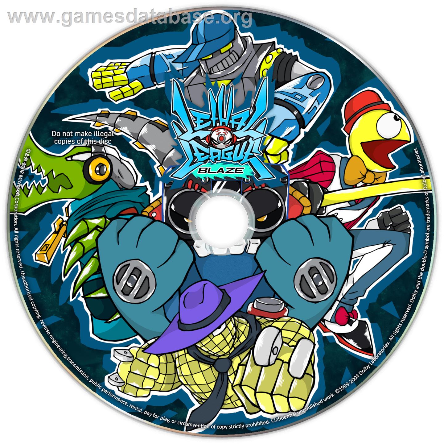 Lethal League - Blaze - Microsoft Windows - Artwork - Cartridge