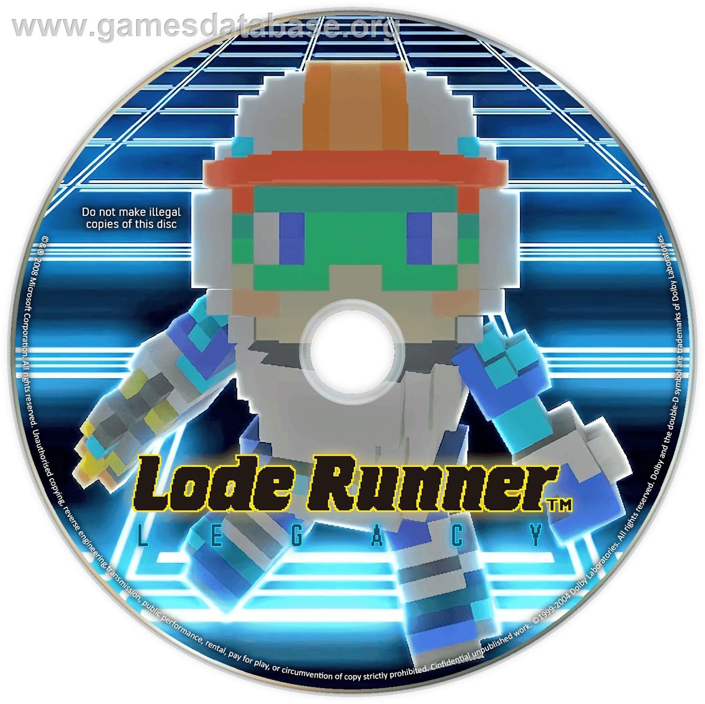 Lode Runner - Legacy - Microsoft Windows - Artwork - Cartridge