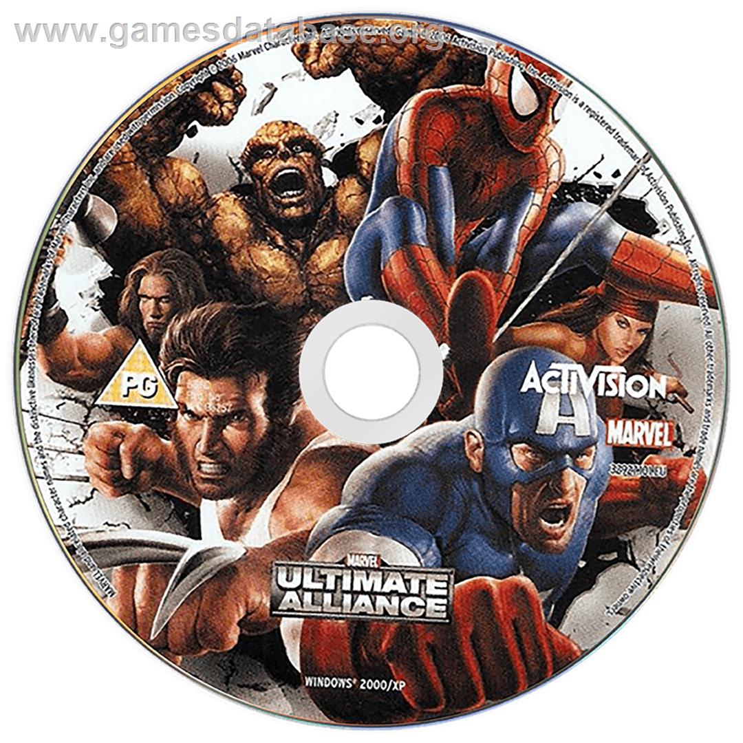 Marvel Ultimate Alliance - Microsoft Windows - Artwork - Cartridge