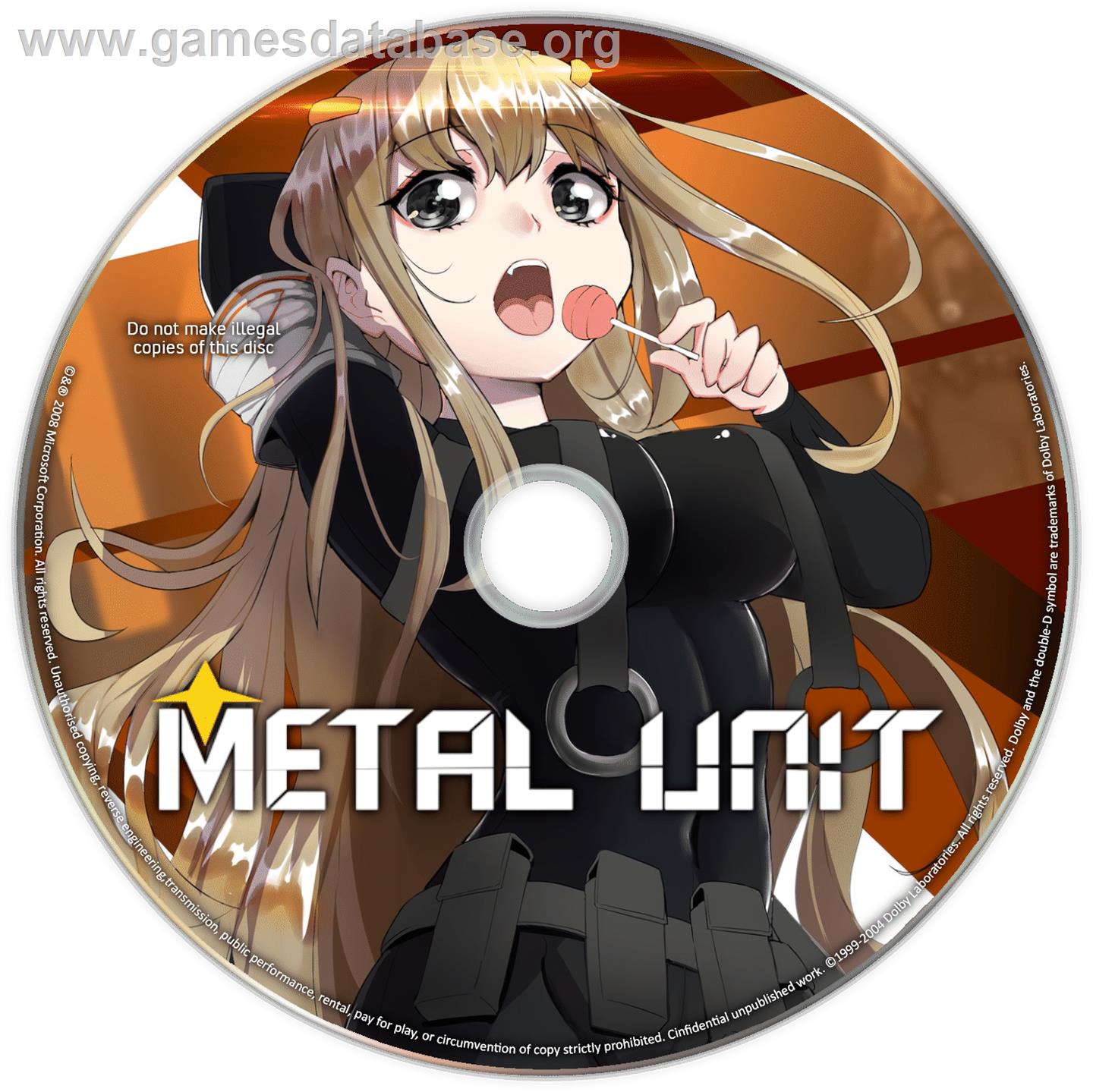 Metal Unit - Microsoft Windows - Artwork - Cartridge