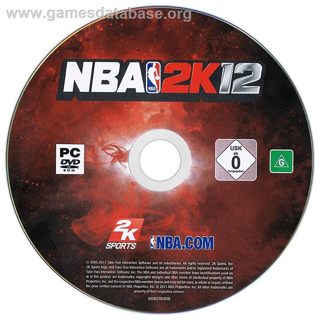 NBA 2K12 - Microsoft Windows - Artwork - Cartridge