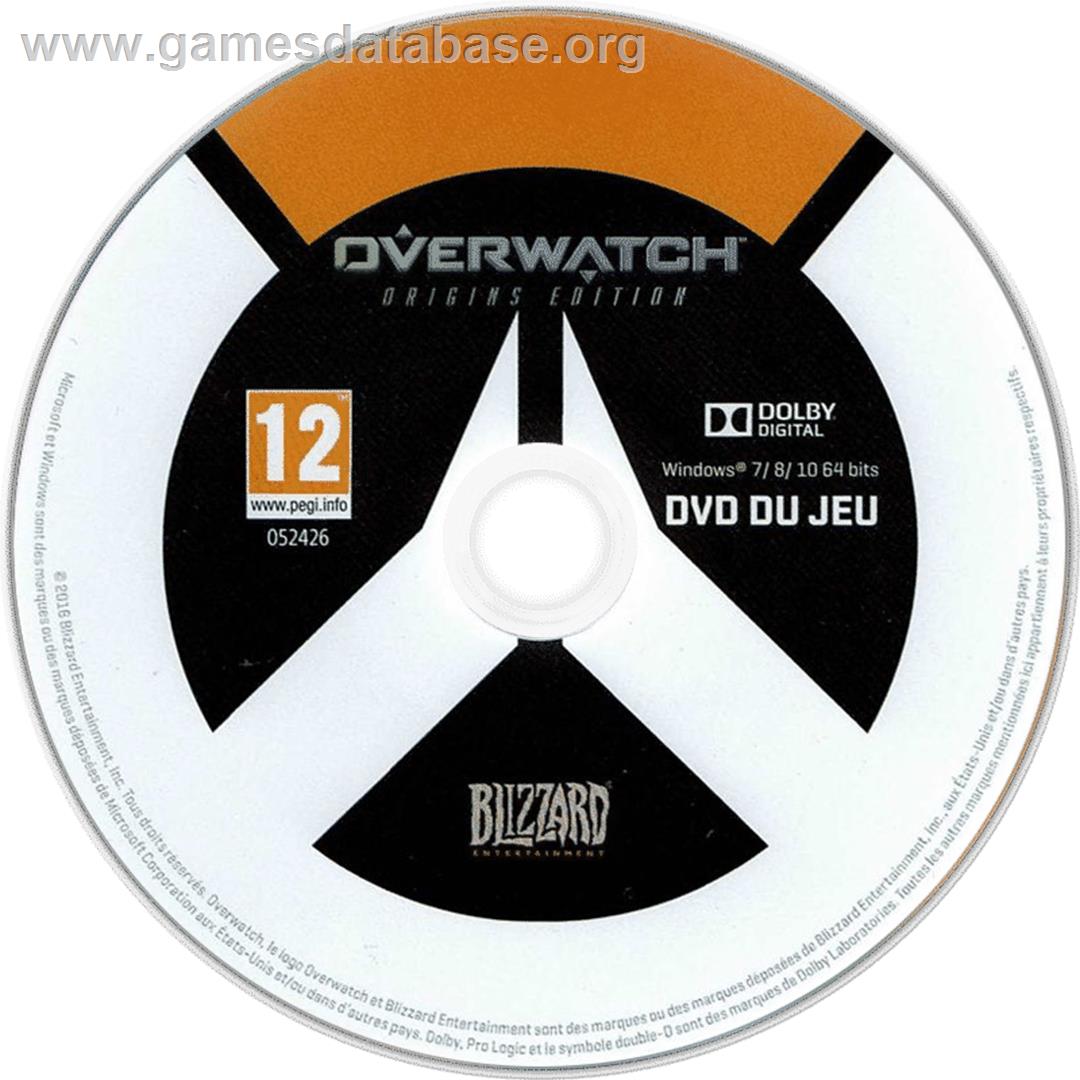 Overwatch - Microsoft Windows - Artwork - Cartridge