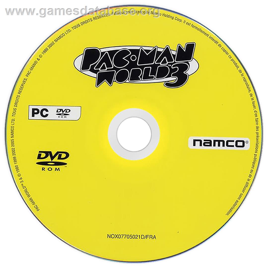 Pac-Man World 3 - Microsoft Windows - Artwork - Cartridge