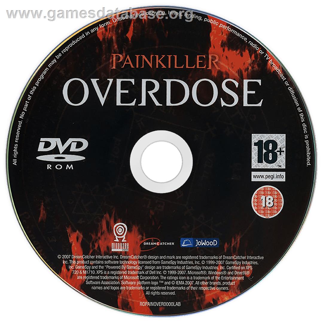 Painkiller - Overdose - Microsoft Windows - Artwork - Cartridge