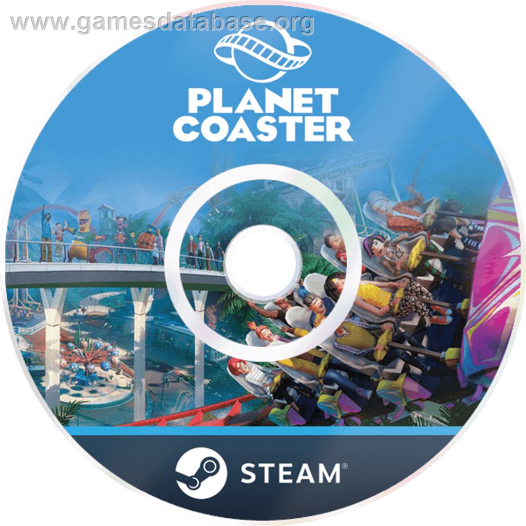 Planet Coaster - Microsoft Windows - Artwork - Cartridge