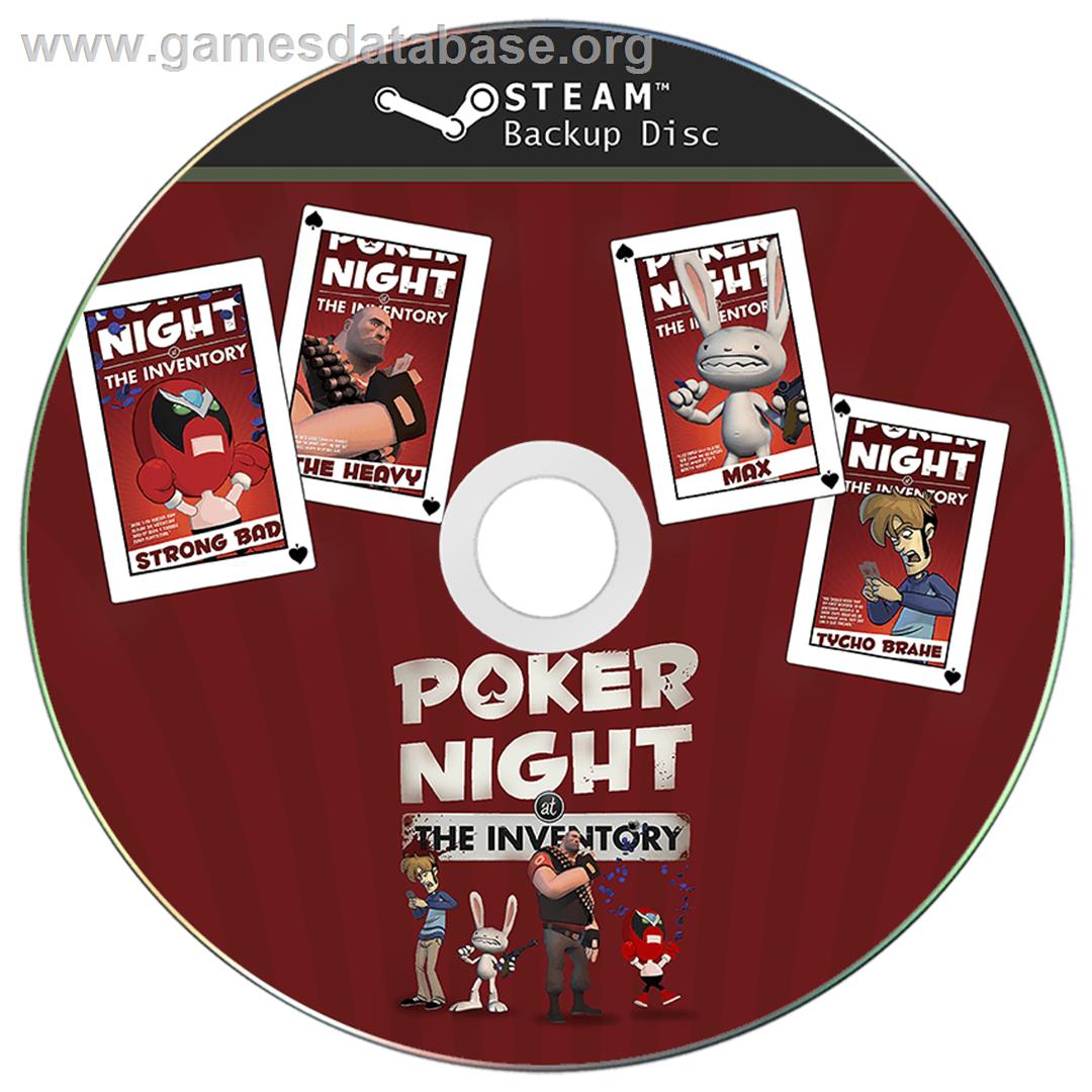 Poker Night at the Inventory - Microsoft Windows - Artwork - Cartridge