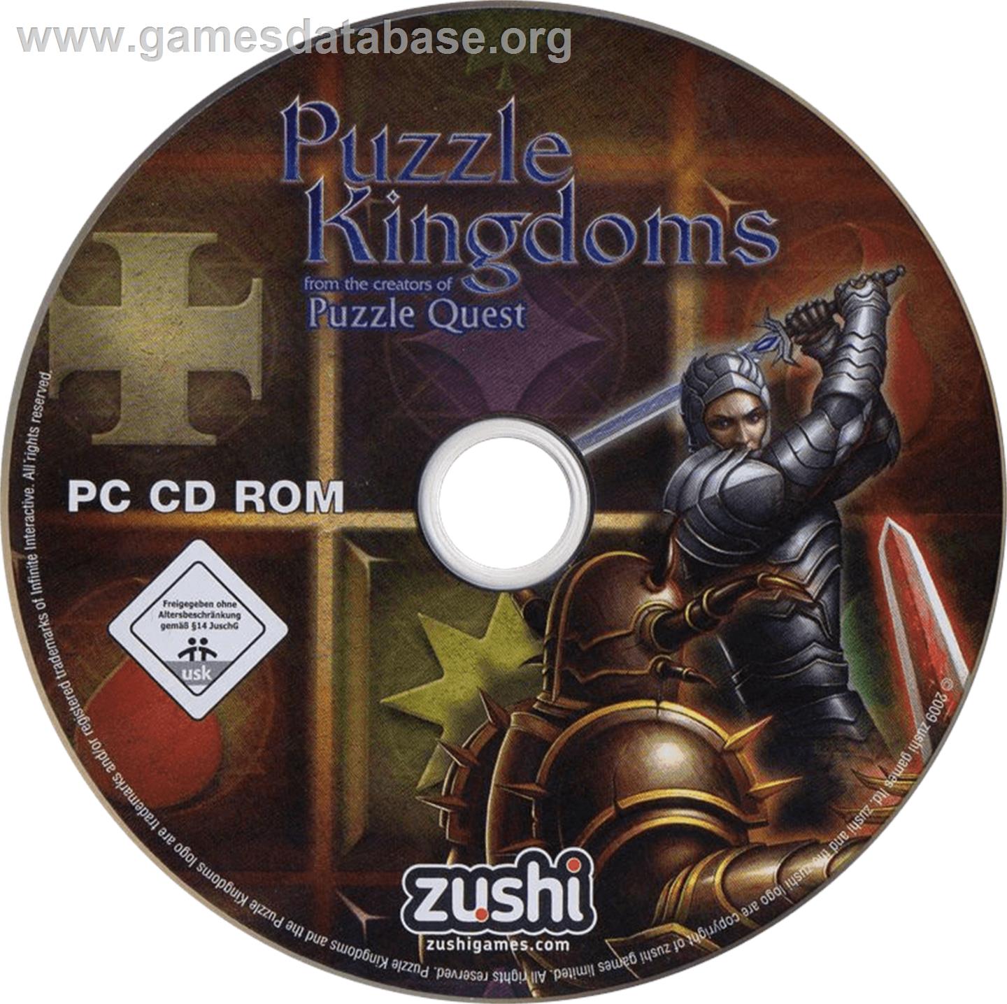 Puzzle Kingdoms - Microsoft Windows - Artwork - Cartridge