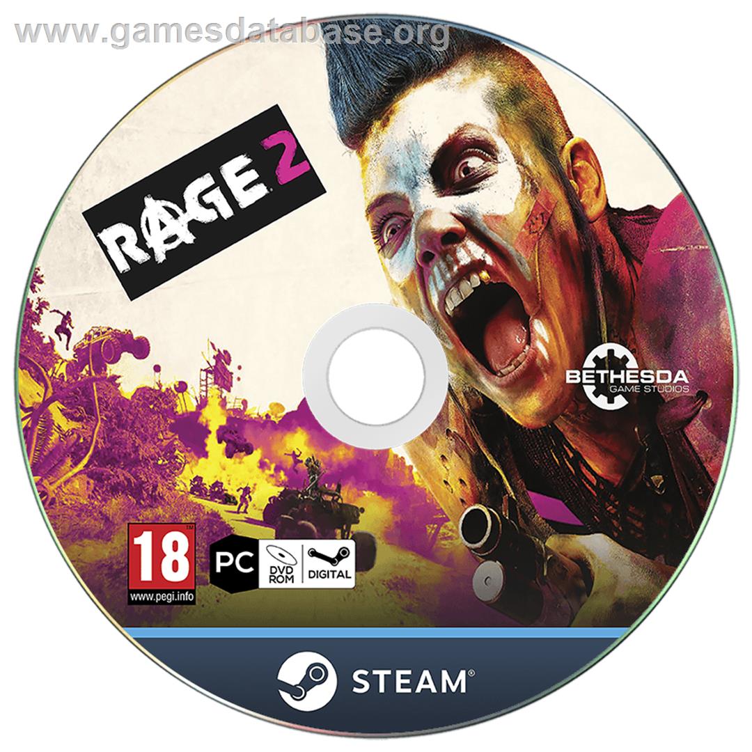 Rage 2 - Microsoft Windows - Artwork - Cartridge