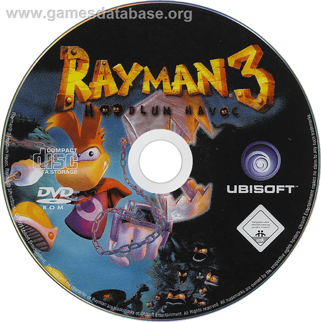 Rayman 3 - Hoodlum Havoc - Microsoft Windows - Artwork - Cartridge
