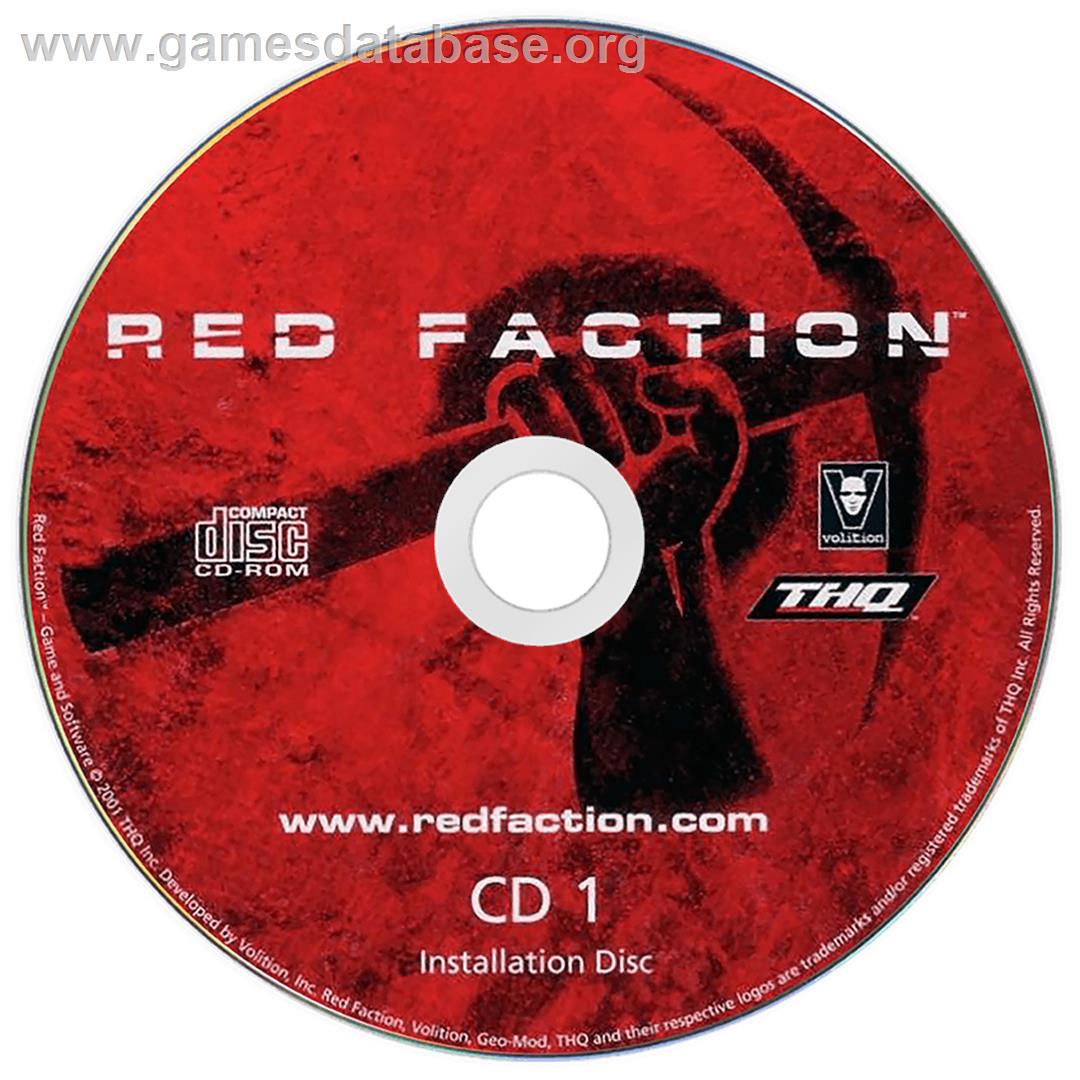 Red Faction - Microsoft Windows - Artwork - Cartridge