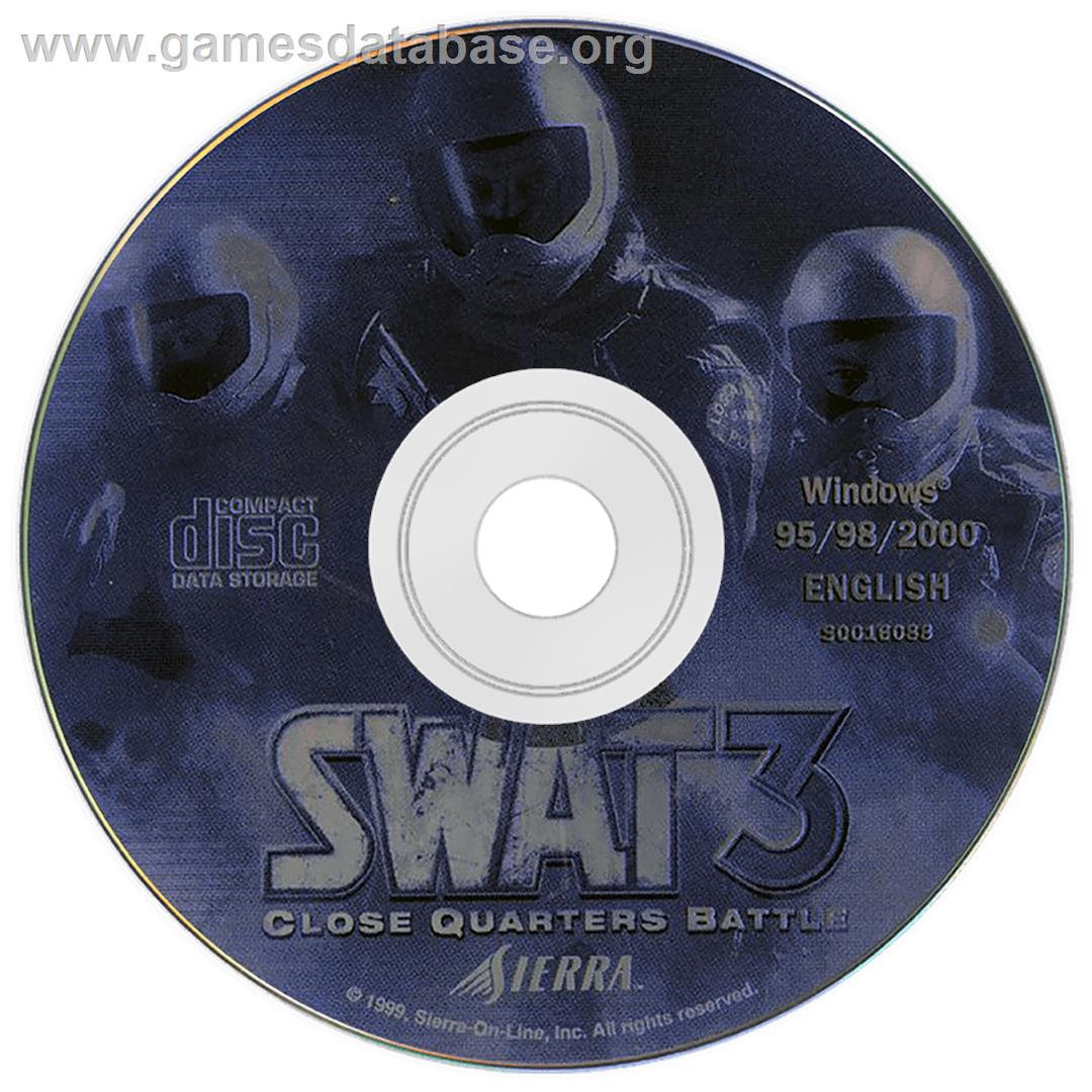SWAT 3 - Close Quarters Battle - Microsoft Windows - Artwork - Cartridge
