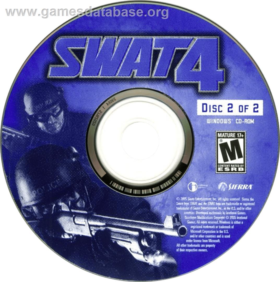 SWAT 4 - Microsoft Windows - Artwork - Cartridge